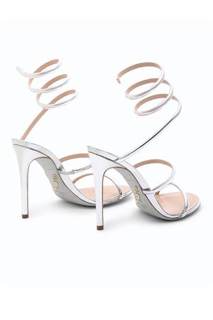 Sandalo Cleo Argento Metallizzato 105 RENE CAOVILLA | C123511050001L001SILVER